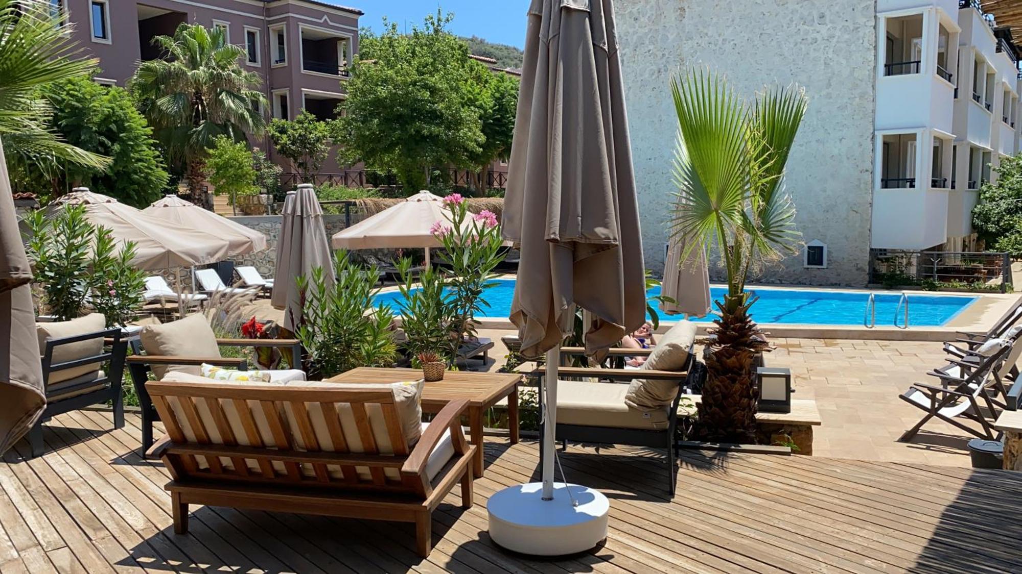 True Blue Boutique Hotel Kalkan Esterno foto