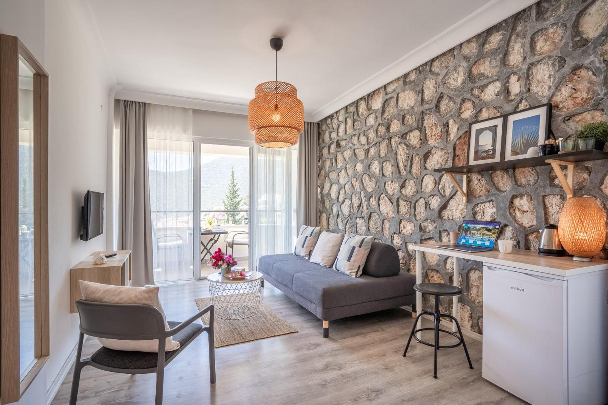 True Blue Boutique Hotel Kalkan Esterno foto